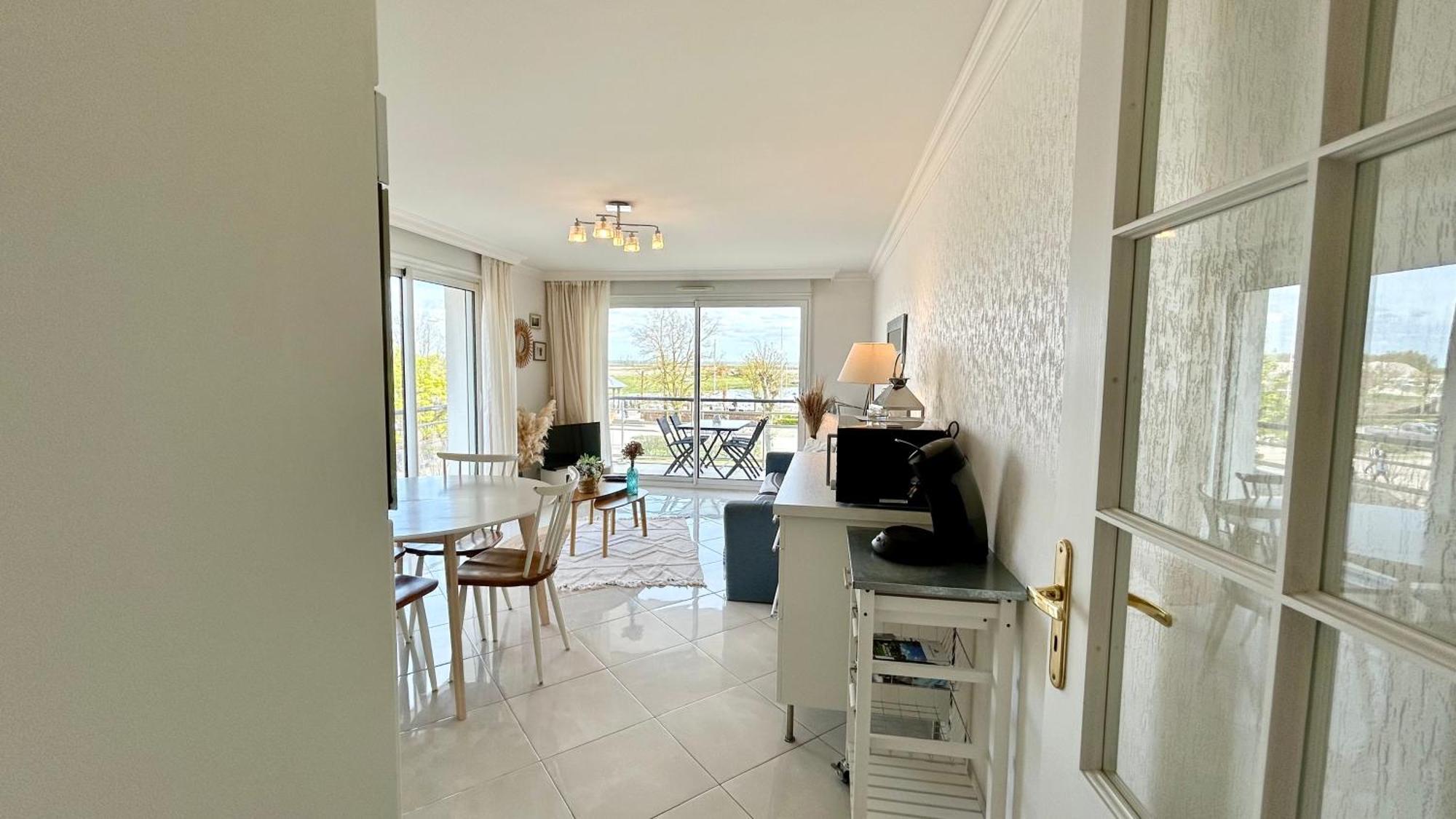 Pointe De Sel, Appartement Face Au Port Du Crotoy Le Crotoy Exteriör bild